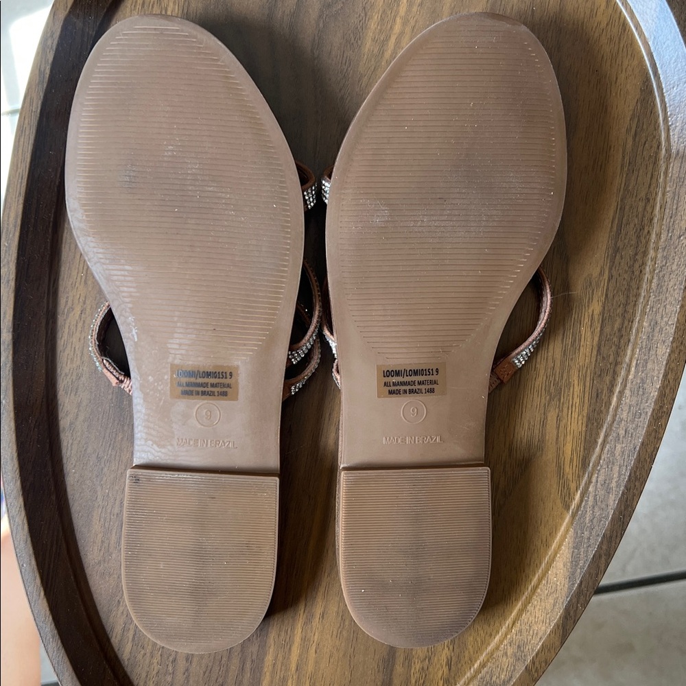 Steve Madden Rhinestone Sandals - Picture 5 of 7